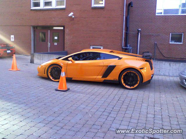 Lamborghini Gallardo spotted in Halifax, NS, Canada