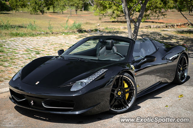 Ferrari 458 Italia spotted in Brasilia, Brazil
