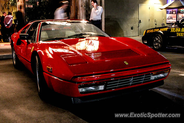 Ferrari 328 spotted in Carmel Valley, California
