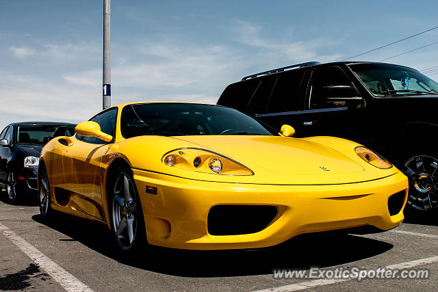 Ferrari 360 Modena spotted in Del Mar, California