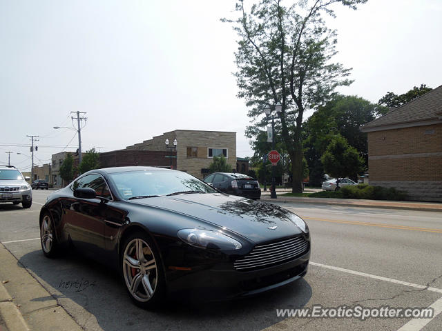 Aston Martin Vantage spotted in Highwood, Illinois