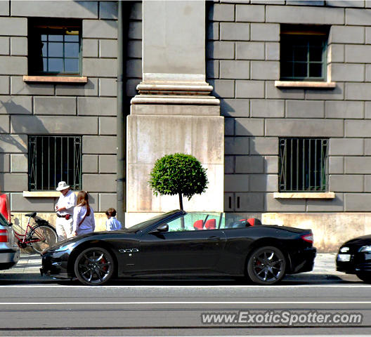 Maserati GranCabrio spotted in Munich, Germany