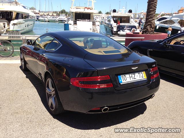 Aston Martin DB9 spotted in Vilamoura, Portugal