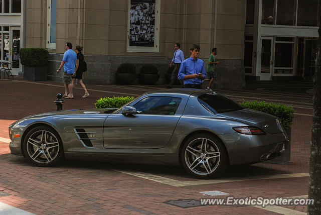 Mercedes SLS AMG spotted in Boston, Massachusetts