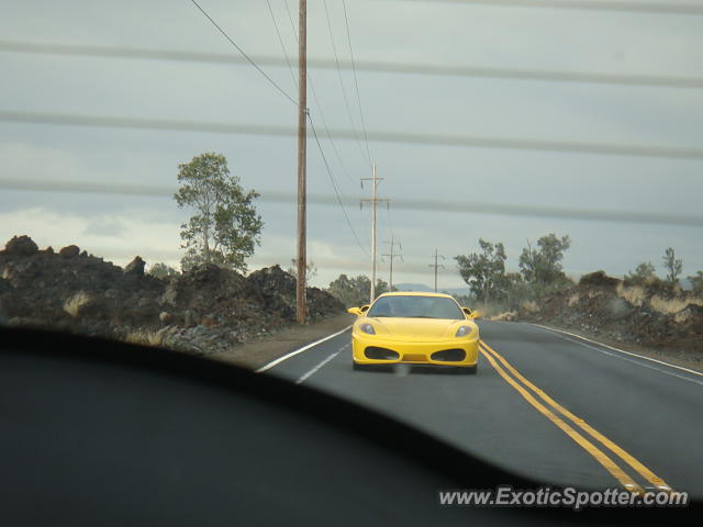 Ferrari F430 spotted in Big Island, Hawaii