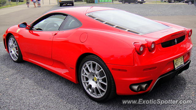 Ferrari F430 spotted in Watkins Glen, New York