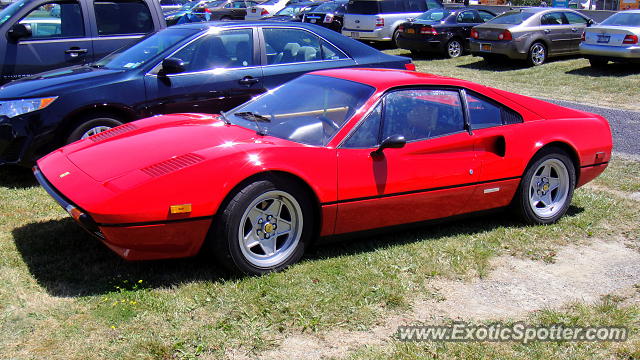 Ferrari 308 spotted in Watkins Glen, New York