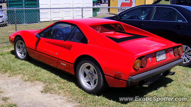 Ferrari 308 spotted in Watkins Glen, New York