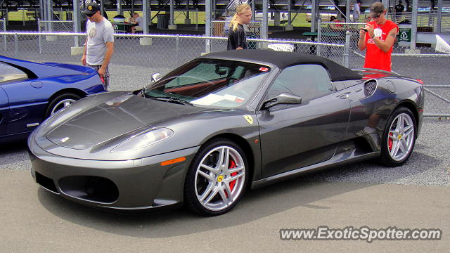 Ferrari F430 spotted in Watkins Glen, New York