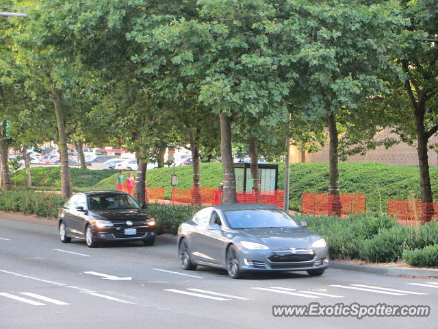 Tesla Model S spotted in Seattle, Washington