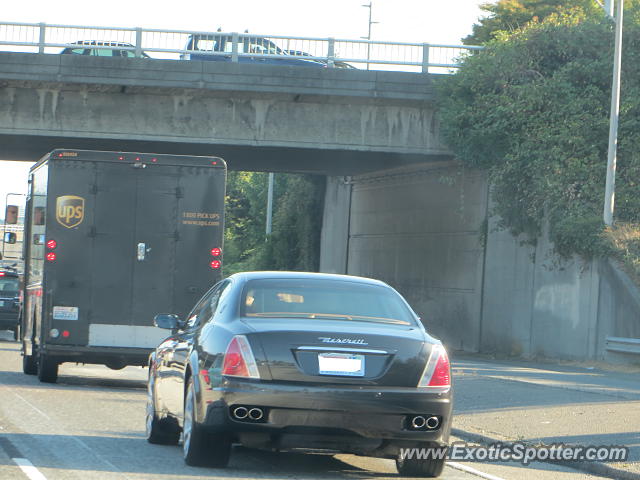 Maserati Quattroporte spotted in Seattle, Washington