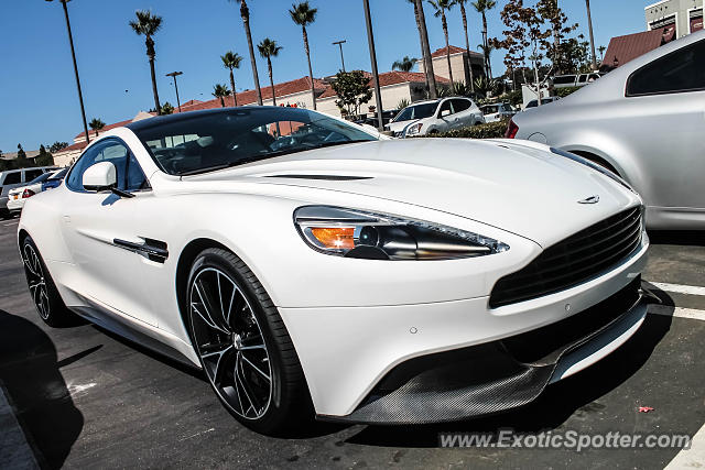Aston Martin Vanquish spotted in Carmel Valley, California