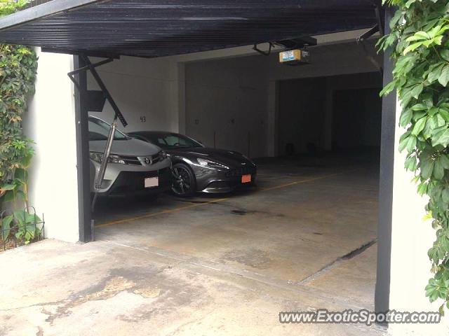 Aston Martin Vanquish spotted in Lima, Peru