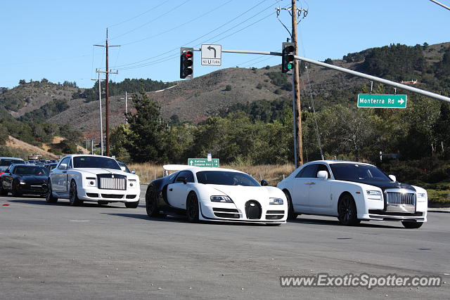 Bugatti Veyron spotted in Monterey, California