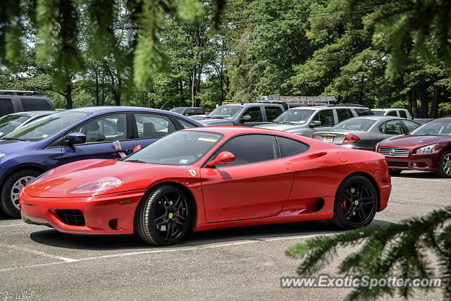 Ferrari 360 Modena spotted in Pocono Manor, Pennsylvania