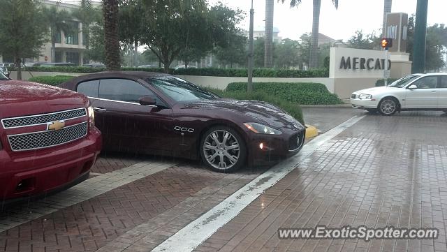 Maserati GranCabrio spotted in Naples, Florida