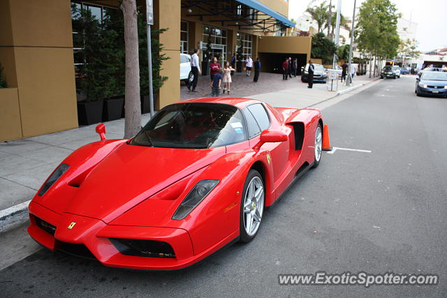 Ferrari Enzo spotted in Monterey, California