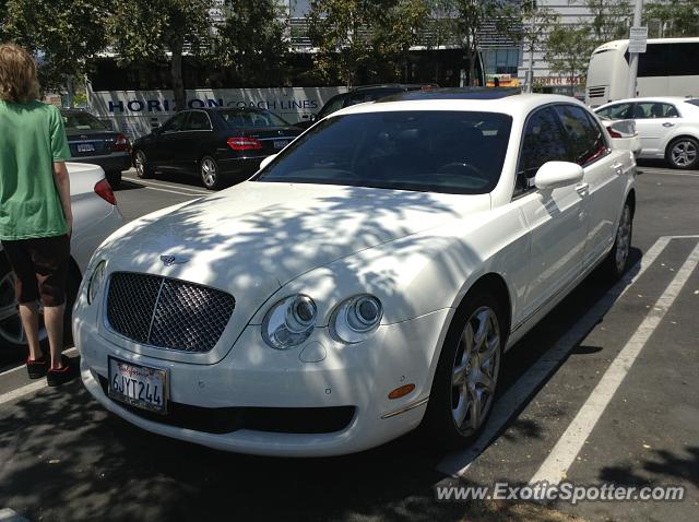 Bentley Flying Spur spotted in Hollywood, California