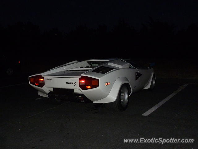 Lamborghini Countach spotted in Carmel Valley, California