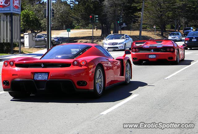 Ferrari Enzo spotted in Carmel, California