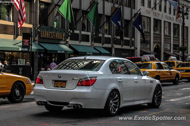 BMW M5 spotted in Manhattan, New York