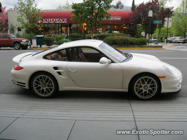 Porsche 911 Turbo spotted in Ashland, Oregon
