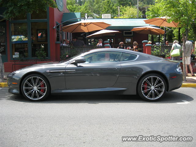Aston Martin Virage spotted in Ashland, Oregon
