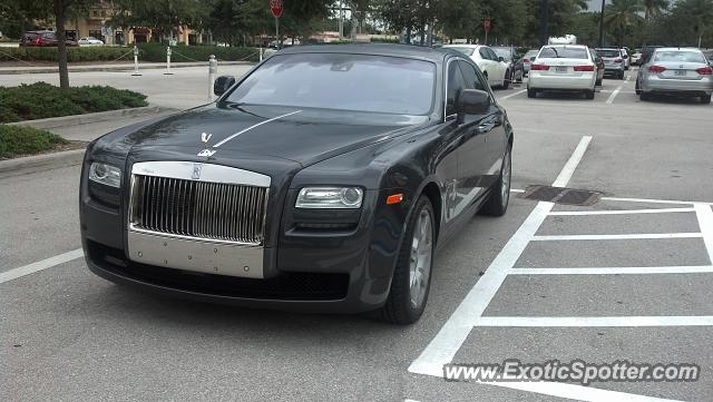 Rolls Royce Ghost spotted in Naples, Florida