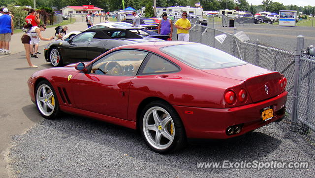 Ferrari 575M spotted in Watkins Glen, New York
