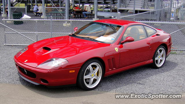 Ferrari 575M spotted in Watkins Glen, New York
