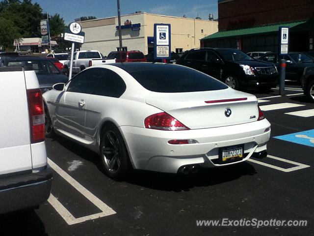 BMW M6 spotted in Newtown, Pennsylvania