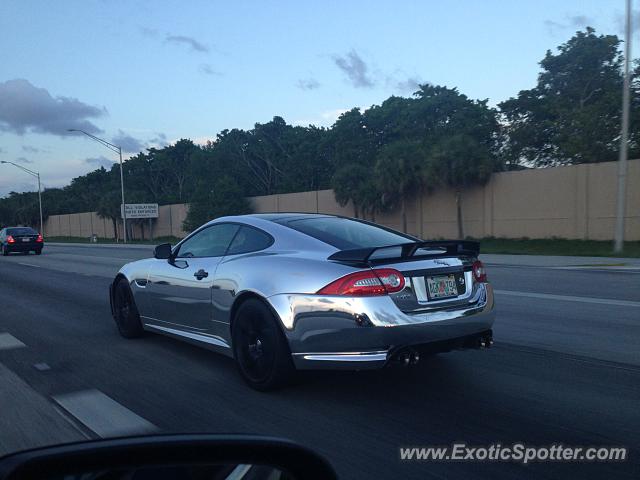 Jaguar XKR-S spotted in Sunrise, Florida