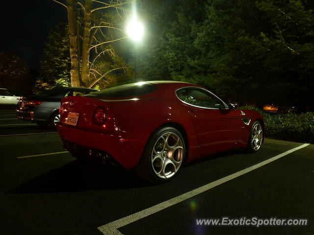 Alfa Romeo 8C spotted in Carmel, California