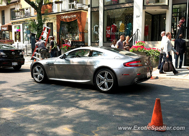 Aston Martin Vantage spotted in Toronto, Canada