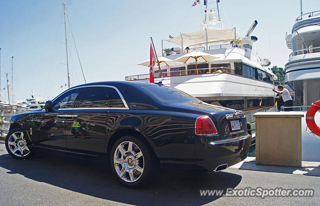 Rolls Royce Ghost spotted in Monte-carlo, Monaco