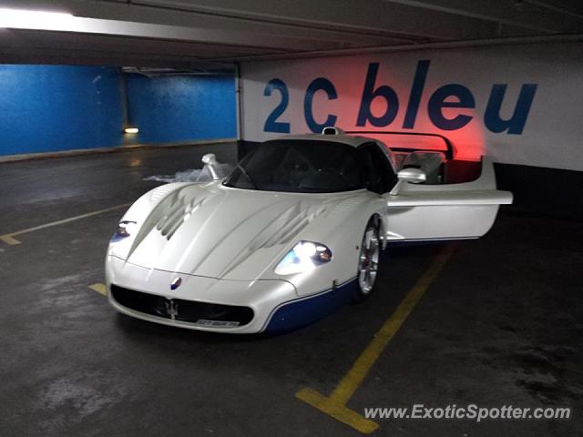 Maserati MC12 spotted in Paris, France