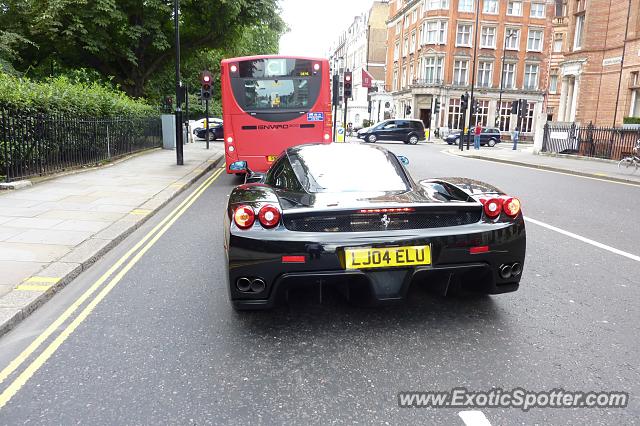 Ferrari Enzo spotted in London, United Kingdom