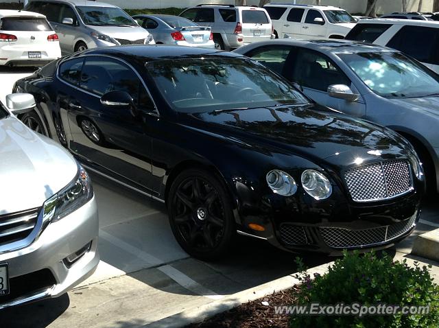 Bentley Continental spotted in San Diego, California