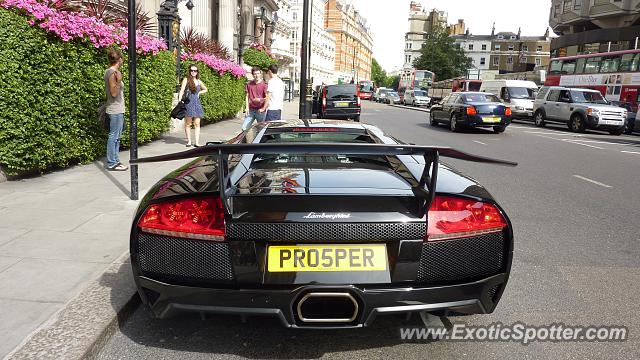Lamborghini Murcielago spotted in London, United Kingdom