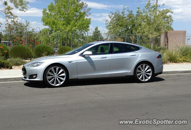 Tesla Model S spotted in Las Vegas, Nevada