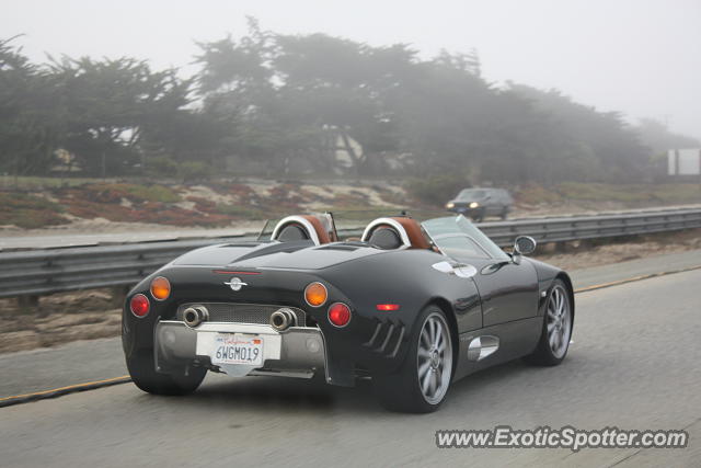 Spyker C8 spotted in Monterey, California