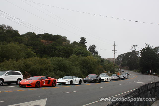 Lamborghini Aventador spotted in Monterey, California
