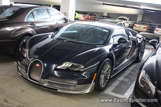 Bugatti Veyron spotted in Monterey, California