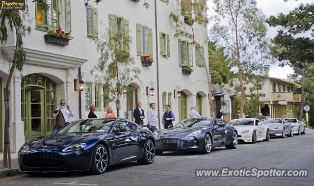 Aston Martin One-77 spotted in Carmel, California
