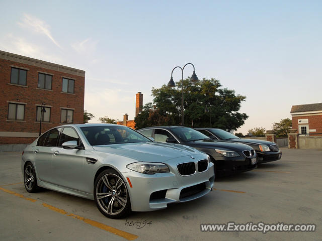 BMW M5 spotted in Lake Forest, Illinois
