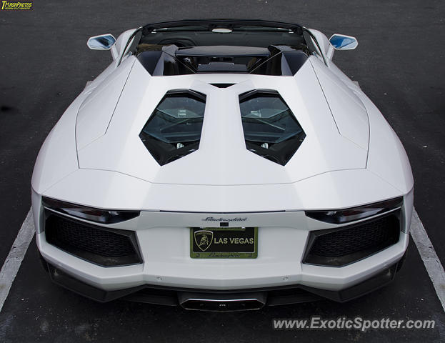 Lamborghini Aventador spotted in Monterey, California