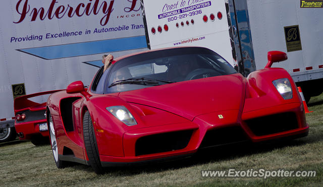 Ferrari Enzo spotted in Pebble Beach, California