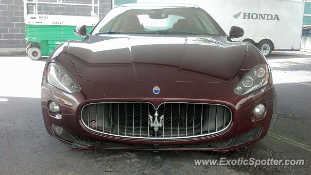 Maserati GranTurismo spotted in Tampa bay, Florida