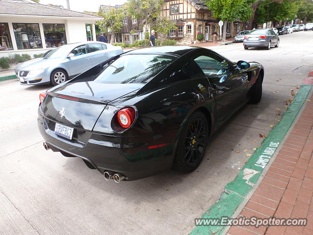 Ferrari 599GTB spotted in Carmel, California