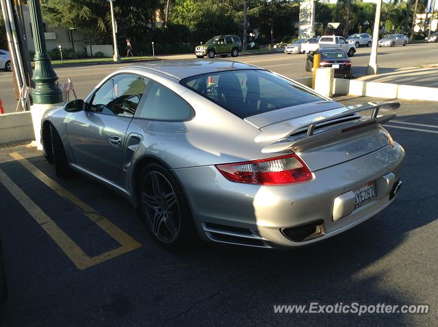 Porsche 911 Turbo spotted in Universal city, California